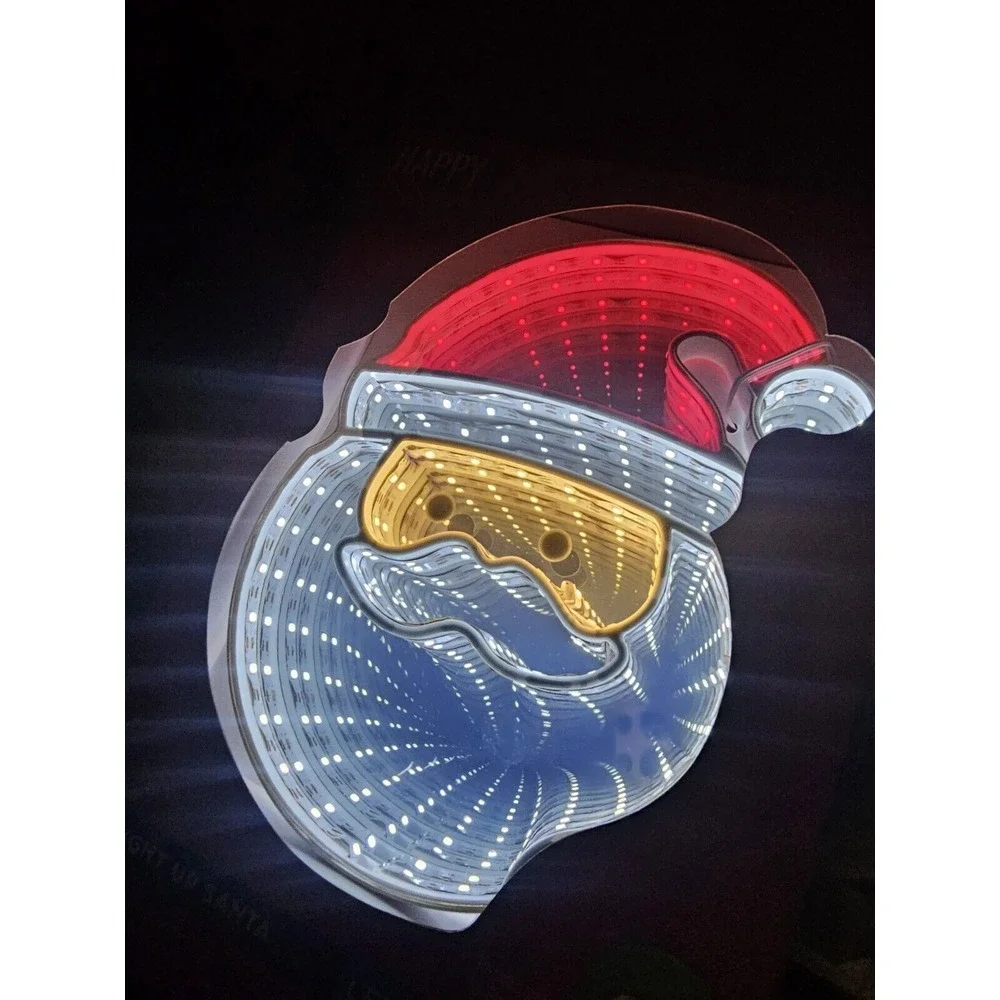 Walgreens Santa Infinity‎ Light NEW! Rare HTF Christmas